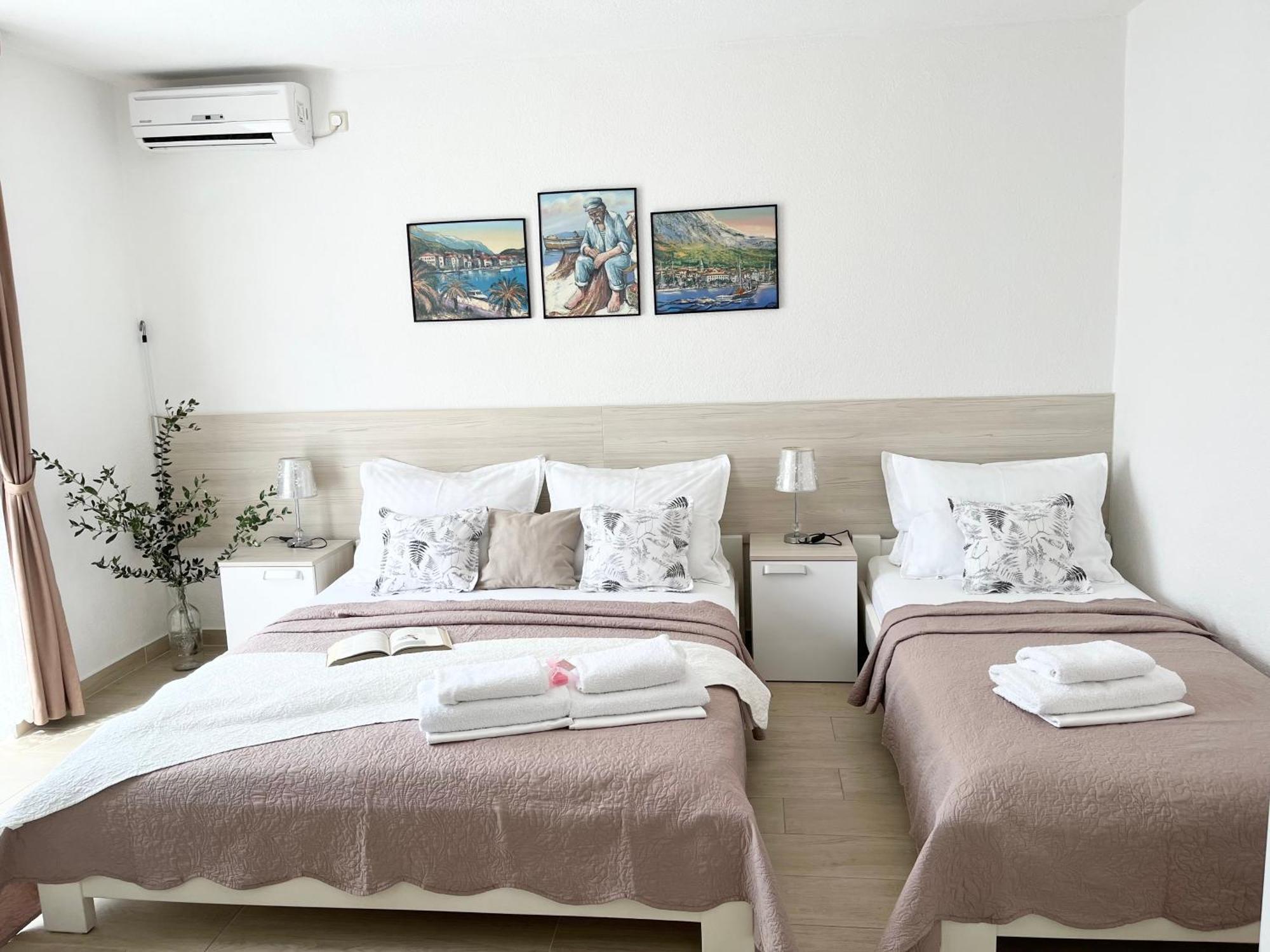 Apartments Irma Baška Voda Extérieur photo